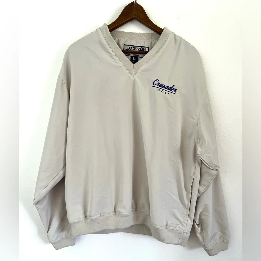 GTM Sportswear Pullover Golf Shirt Crusader Golf Men’s Size Large
